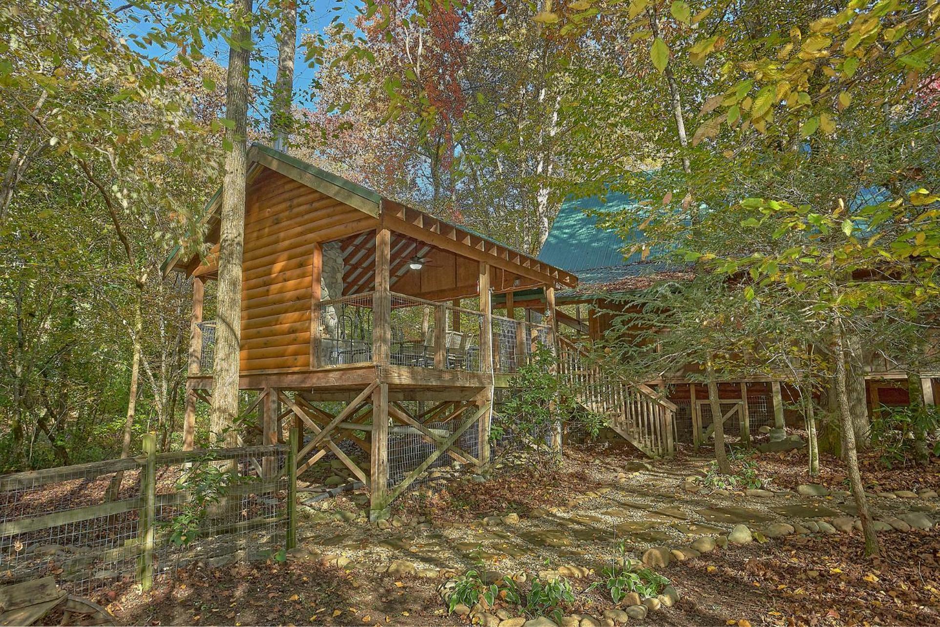 Creeksong Holiday Home 蓋特林堡 外观 照片