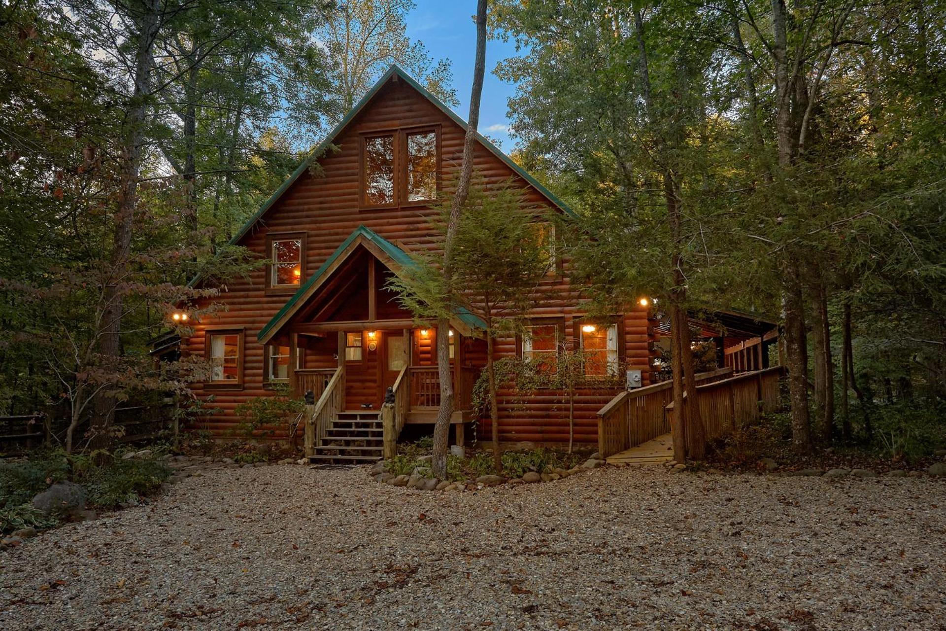 Creeksong Holiday Home 蓋特林堡 外观 照片
