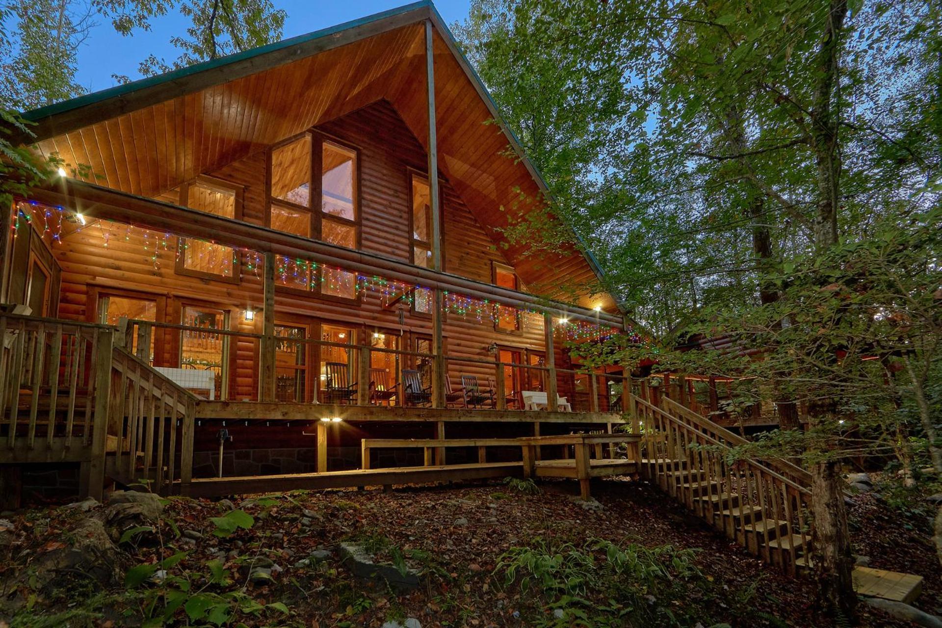 Creeksong Holiday Home 蓋特林堡 外观 照片
